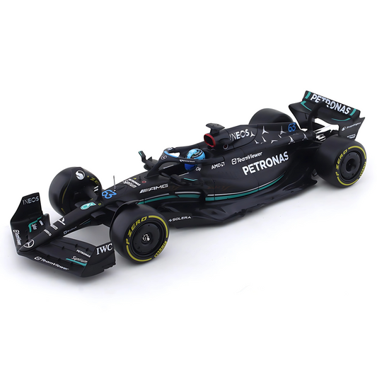1:32 2023 Mercedes-AMG W14 #63 George Russell Diecast Scale Model Car