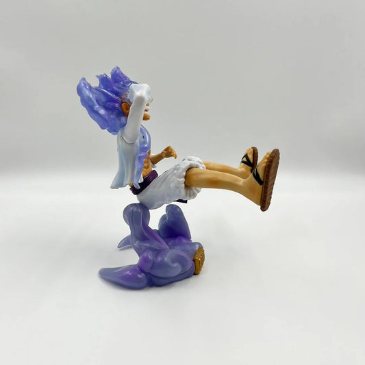 One Piece Luffy Gear 5 Laughing Action Figure