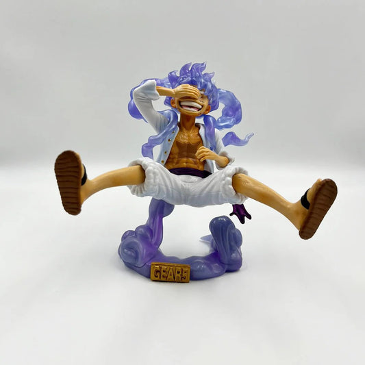 One Piece Luffy Gear 5 Laughing Action Figure