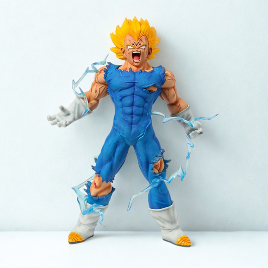 Majin Vegeta Dragon Ball Z Blue Action Figure - The Power of a True Saiyan Warrior