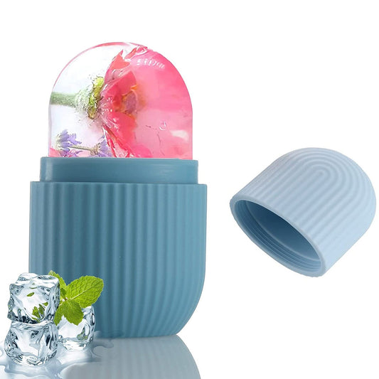 Ice Face Roller Silicone Facial Cube (Pack of 2)